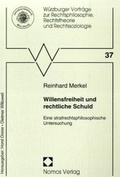 Cover: Willensfreiheit und rechtliche Schuld - Nomos