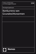 Cover: Konkurrenz von Grundrechtsnormen - Nomos