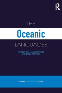 Enlarge image Cover: The Oceanic Languages - Routledge