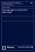 Cover: &Uuml;berlegungen zur deutschen DBA-Politik - Nomos