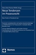 Cover: Neue Tendenzen im Prozessrecht - Nomos