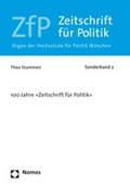 Cover: 100 Jahre &raquo;Zeitschrift f&uuml;r Politik&laquo; - Nomos