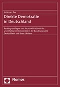 Cover: Direkte Demokratie in Deutschland - Nomos