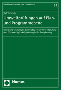Bild: Umweltprüfungen auf Plan- und Programmebene - Nomos