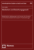 Abbildung von: Mediation und Beziehungsgewalt - Nomos