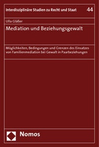 Abbildung von: Mediation und Beziehungsgewalt - Nomos
