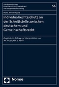 Cover: Individualrechtsschutz an der Schnittstelle zwischen deutschem und Gemeinschaftsrecht - Nomos
