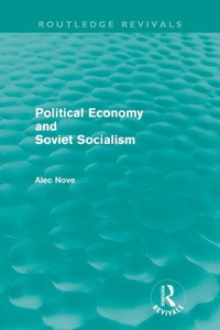 Bild vergrößern Bild: Political Economy and Soviet Socialism (Routledge Revivals) - Routledge