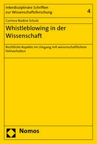 Abbildung von: Whistleblowing in der Wissenschaft - Nomos