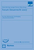 Cover: Forum Steuerrecht 2007 - Nomos