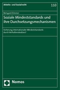 Abbildung von: Soziale Mindeststandards und ihre Durchsetzungsmechanismen - Nomos