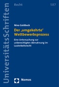 Cover: Der ,umgekehrte' Wettbewerbsprozess - Nomos