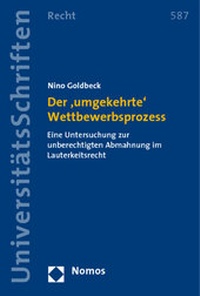 Abbildung von: Der ,umgekehrte' Wettbewerbsprozess - Nomos