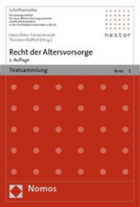 Abbildung von: Recht der Altersvorsorge - Nomos