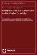 Cover: Finanzinvestoren aus &ouml;konomischer und juristischer Perspektive - Nomos