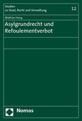 Cover: Asylgrundrecht und Refoulementverbot - Nomos