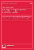 Cover: Haftung des eingewechselten Insolvenzverwalters - Nomos