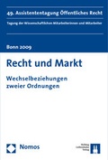 Cover: Recht und Markt - Nomos