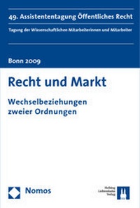 Enlarge image Cover: Recht und Markt - Nomos