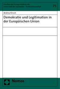 Enlarge image Cover: Demokratie und Legitimation in der Europäischen Union - Nomos