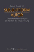 Cover: Subjektform Autor - transcript
