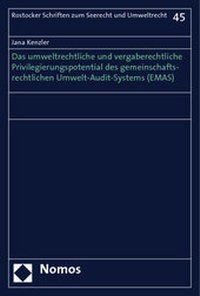 Bild: Das umweltrechtliche und vergaberechtliche Privilegierungspotential des gemeinschaftsrechtlichen Umwelt-Audit-Systems (EMAS) - Nomos