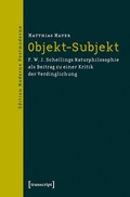 Cover: Objekt-Subjekt - transcript