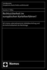 Abbildung von: Rechtssicherheit im europäischen Kartellverfahren? - Nomos