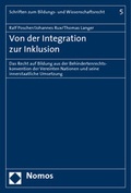 Cover: Von der Integration zur Inklusion - Nomos