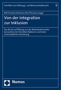Abbildung von: Von der Integration zur Inklusion - Nomos
