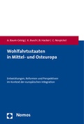 Cover: Wohlfahrtsstaaten in Mittel- und Osteuropa - Nomos