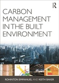 Cover: Carbon Management in the Built Environment - Routledge
