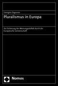 Cover: Pluralismus in Europa - Nomos