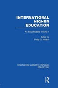 Cover: International Higher Education Volume 1 - Routledge