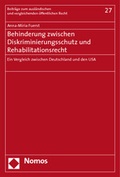 Cover: Behinderung zwischen Diskriminierungsschutz und Rehabilitationsrecht - Nomos