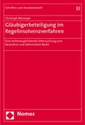 Cover: Gl&auml;ubigerbeteiligung im Regelinsolvenzverfahren - Nomos