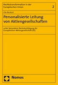 Abbildung von: Personalisierte Leitung von Aktiengesellschaften - Nomos
