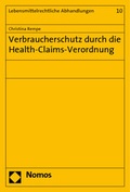 Bild: Verbraucherschutz durch die Health-Claims-Verordnung - Nomos