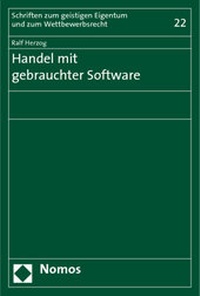 Abbildung von: Handel mit gebrauchter Software - Nomos
