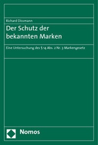 Abbildung von: Der Schutz der bekannten Marken - Nomos