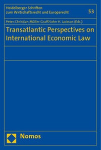 Abbildung von: Transatlantic Perspectives on International Economic Law - Nomos