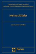 Cover: Helmut Ridder - Nomos
