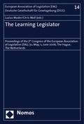 Cover: The Learning Legislator - Nomos