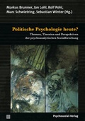 Cover: Politische Psychologie heute? - Psychosozial-Verlag