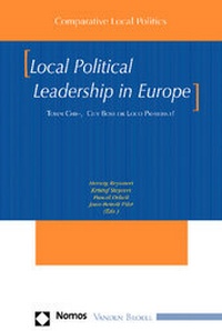 Enlarge image Cover: Local Political Leadership in Europe - Nomos