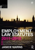 Cover: Employment Law Statutes 2011-2012 - Routledge