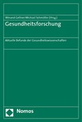 Cover: Gesundheitsforschung - Nomos