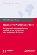 Cover: Normative Pluralit&auml;t ordnen - Nomos