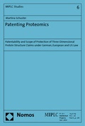 Cover: Patenting Proteomics - Nomos