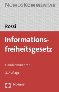 Enlarge image Cover: Informationsfreiheitsgesetz - Nomos